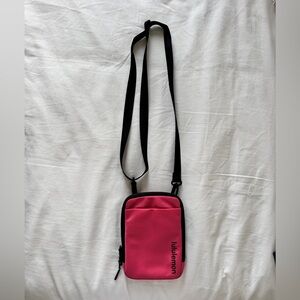 Lululemon Pink Crossbody Bag
